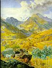 Val Canvas Paintings - The Val d Aosta